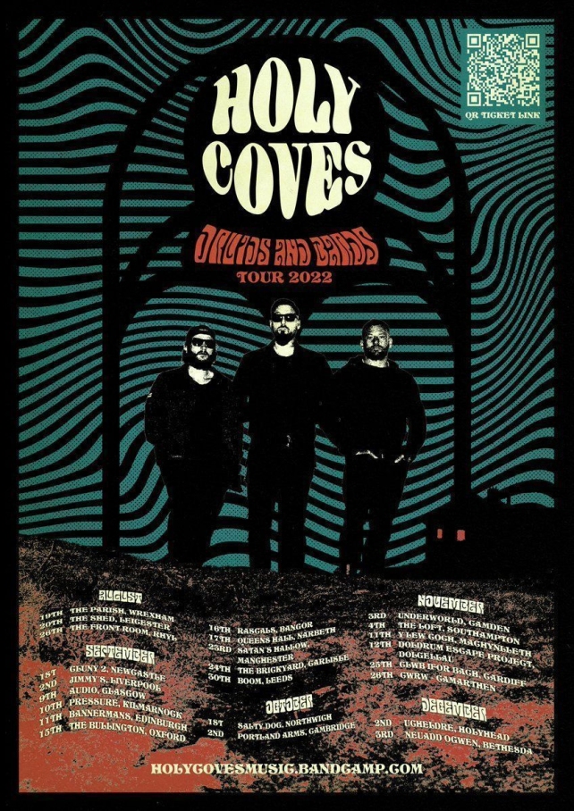 NEWS: 'Holy Coves announce new 'Druids And Bards' UK Tour + New 'Desert Storm' single out Friday