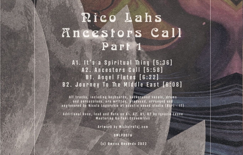 Ancestors Call - the new album from Nico Lahs.