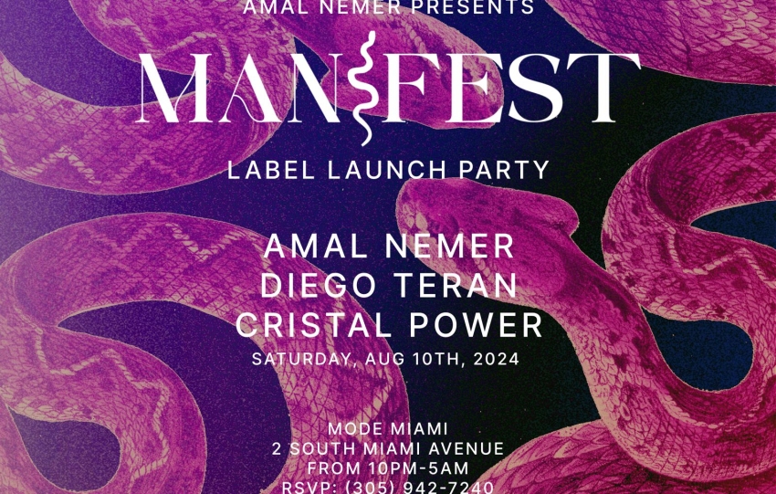AMAL NEMER LAUNCHES EXCLUSIVE NEW TRACK, MOVIMIENTO, FOLLOWED BY THE LAUNCH PARTY OF HER OWN LABEL, MANIFEST RECORDS