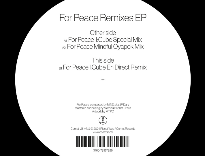 MIND - For Peace Remixes Ep 