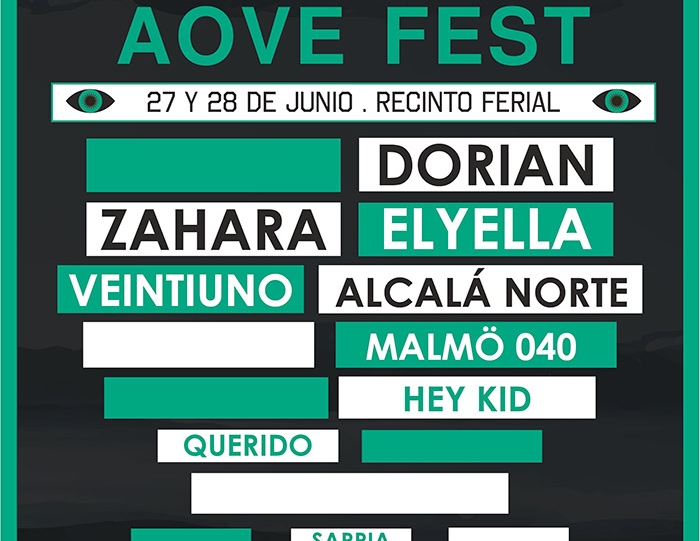 ELYELLA, Sarria, Malmö 040, Querido and Hey Kid join the third edition of Sentir Baeza AOVE Fest 2025