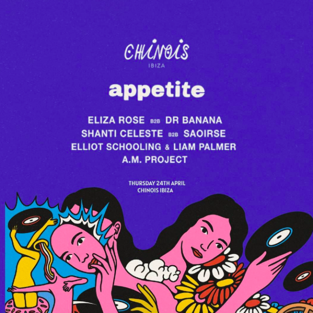 Appetite announces six dates at Chinois Ibiza for 2025