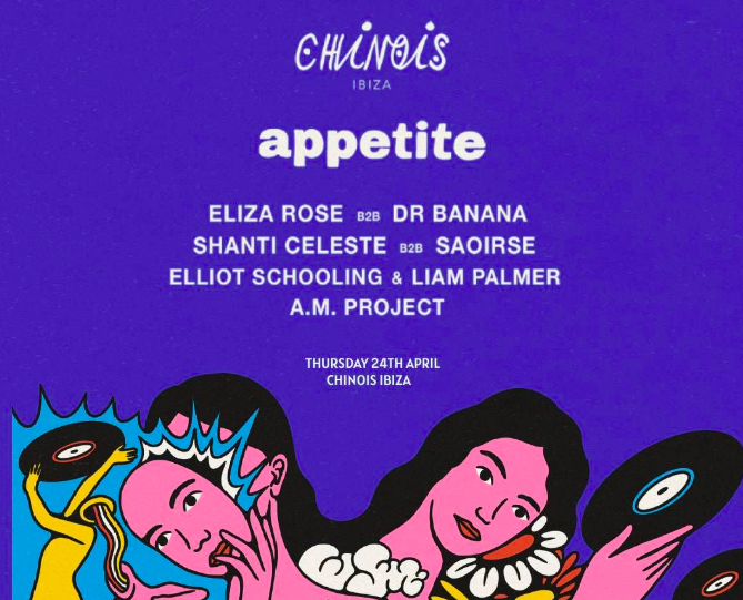 Appetite announces six dates at Chinois Ibiza for 2025