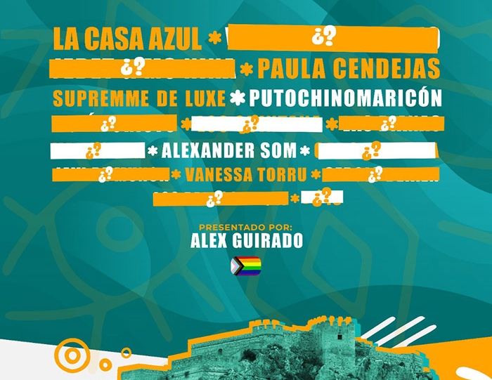 La Casa Azul, Paula Cendejas, Supremme De Luxe, Putochinomaricón, Alexander Som, and Vanessa Torru are the first confirmed performers for SALO Orgullo 2025.
