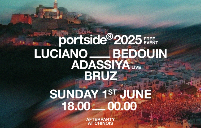 Chinois Ibiza Presents PORTSIDE on Sunday 1st June