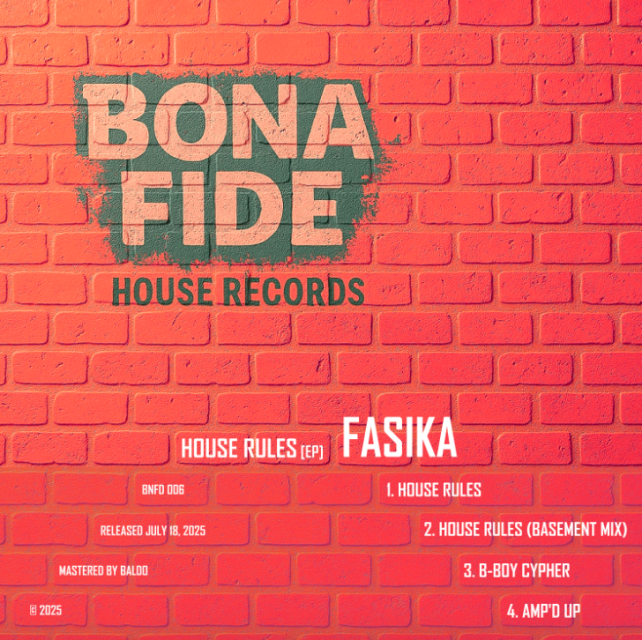  No Frills, All Groove – Fasika’s ‘House Rules’ Brings Raw Club Energy