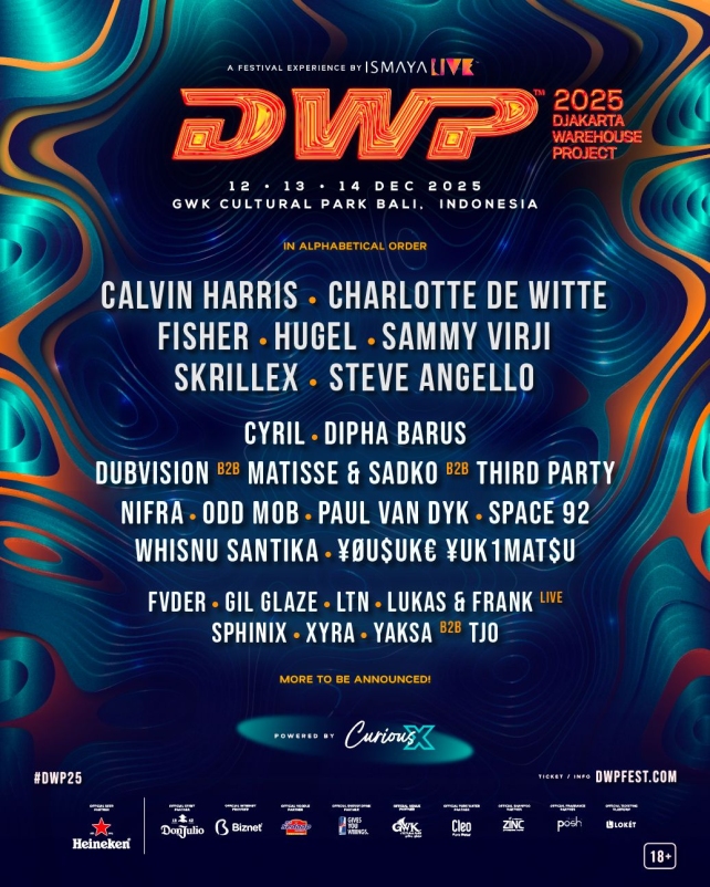 Djakarta Warehouse Project Unveils Phase Two Lineup for DWP 2025 in Bali