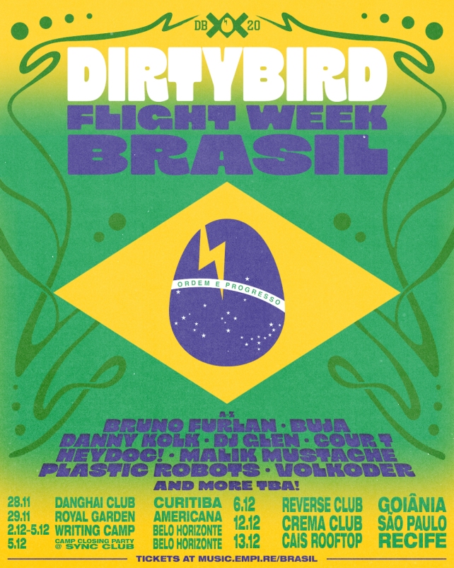 Dirtybird Announces Flight Week Brazil Tour & Writing Camp