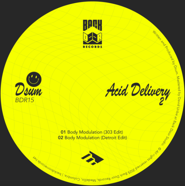 Dsum – Acid Delivery 2: Two Cuts of Pure Underground Pressure