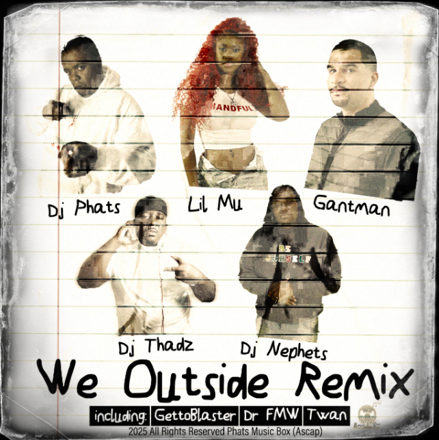 Chicago juke DNA, global club energy on We Outside Remixes
