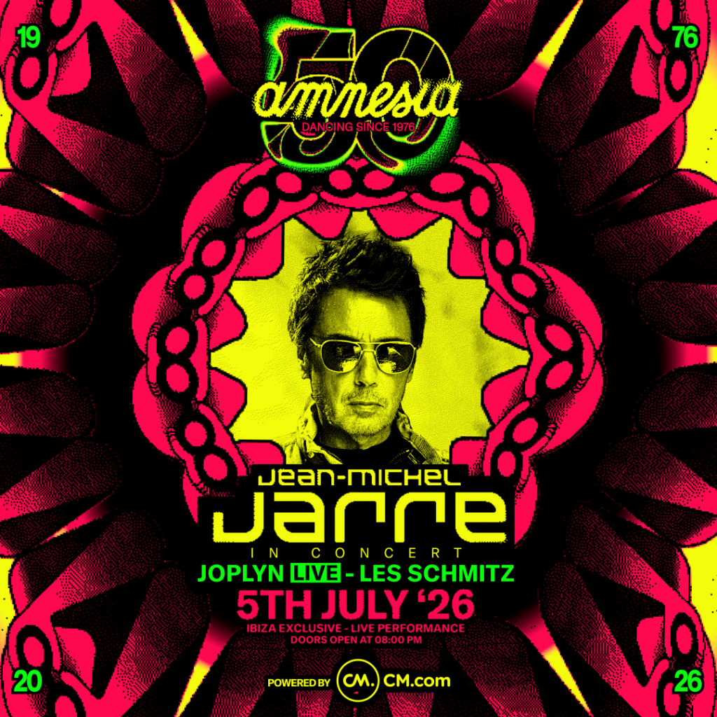 Jean-Michel Jarre to Perform at Amnesia Ibiza