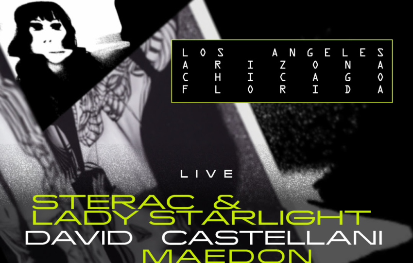 David Castellani announces Noetic US Tour feat. Sterac & Lady Starlight (Live), MAEDON (Live) & more