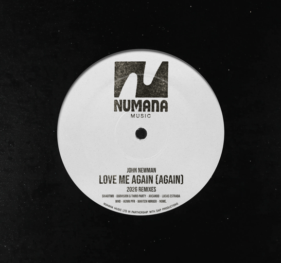 ‘LOVE ME AGAIN’ RETURNS: JOHN NEWMAN INVITES GLOBAL DANCE TALENT FOR REMIX EP