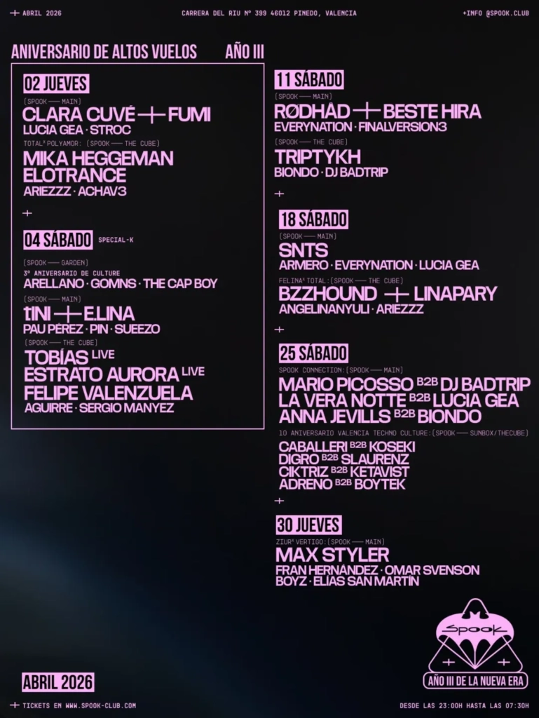 Electronic April at Spook