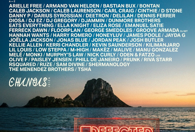 Defected Reveals Line-Up For Ibiza 2026 Residency At Chinois