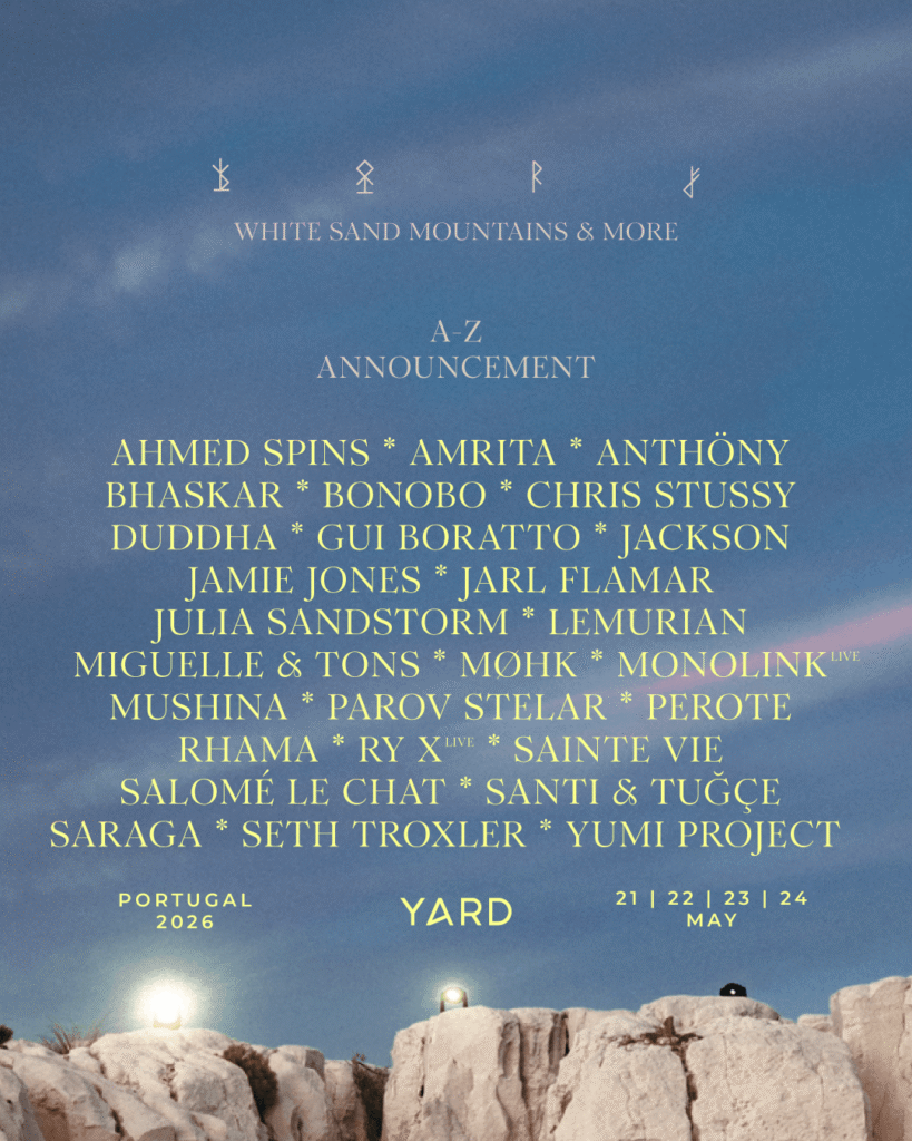 YARD Festival Portugal Completes Its 2026 Lineup