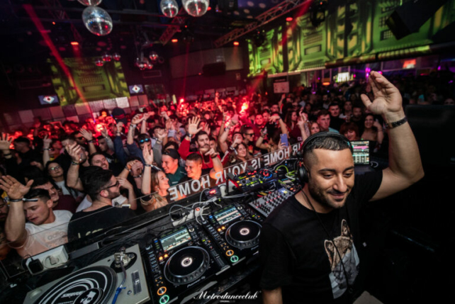 JOSEPH CAPRIATI TWICE OVER AT THE METRO DANCE CLUB ANNIVERSARY