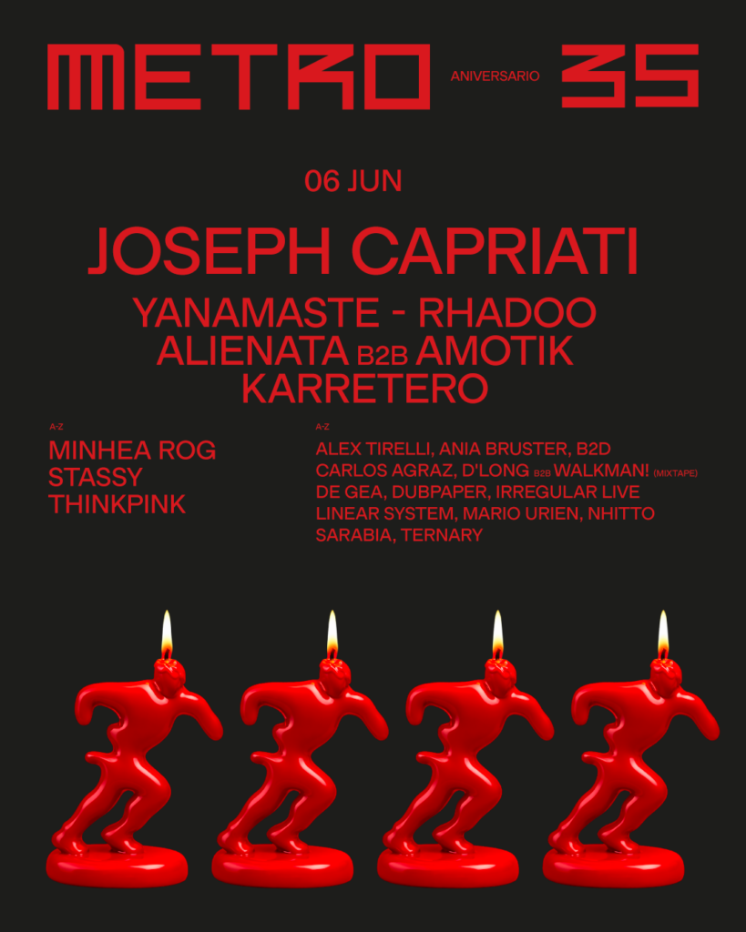 JOSEPH CAPRIATI TWICE OVER AT THE METRO DANCE CLUB ANNIVERSARY
