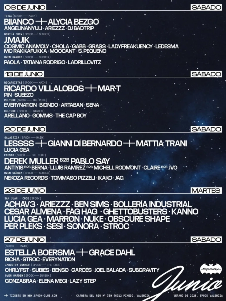 Spook unveils its June lineup