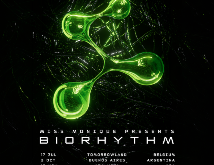 MISS MONIQUE PRESENTS ‘BIORHYTHM’ – Three More Dates added Tomorrowland, Pacha NYC & Phantom Paris 