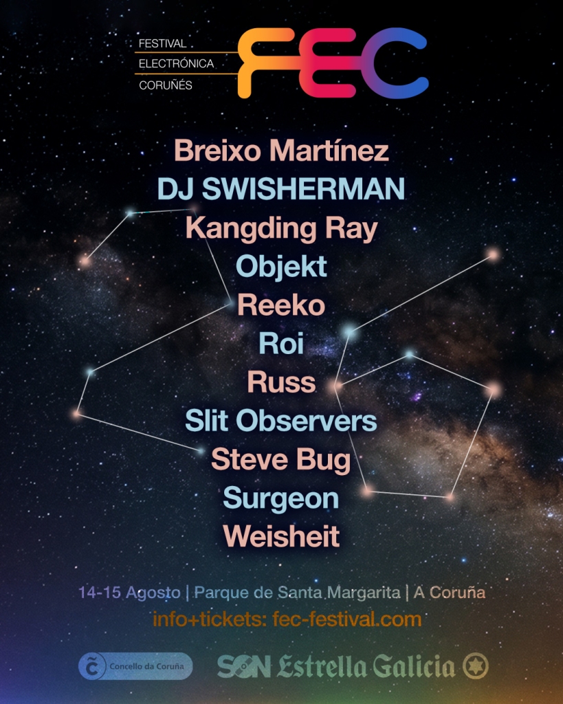 Discover the Lineup of FEC 2026 (Festival Electrónica Coruñés)