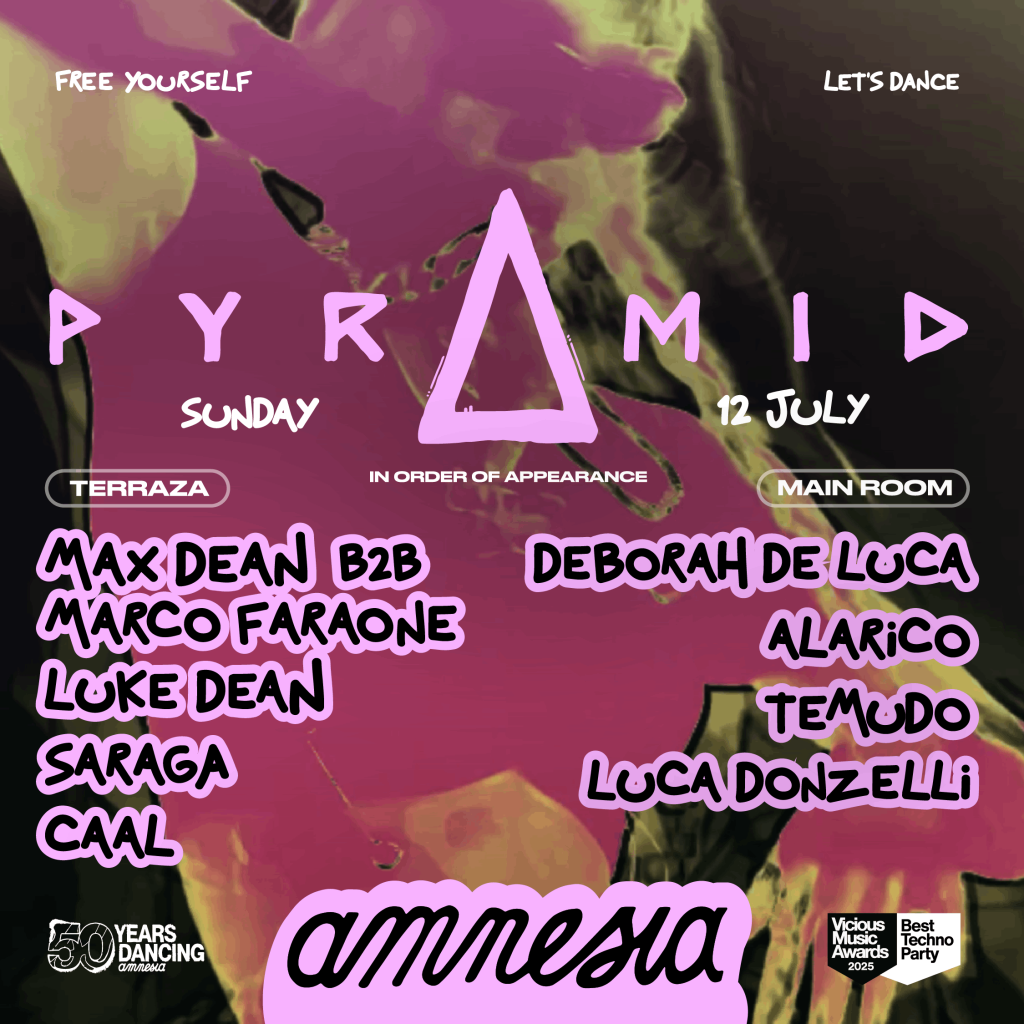 This Sunday at Pyramid: Max Dean B2B Marco Faraone