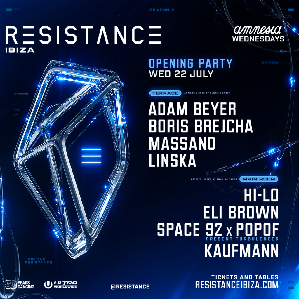 Resistance ushers in a new era at Amnesia Ibiza with a spectacular opening party 1 Resistance ushers in a new era at Amnesia Ibiza with a spectacular opening party