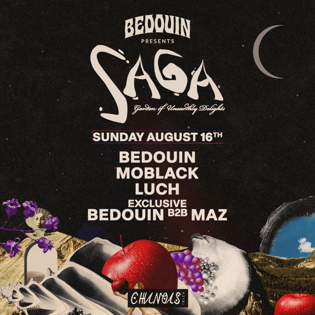 This Sunday at Chinois Ibiza, Bedouin will take the stage twice