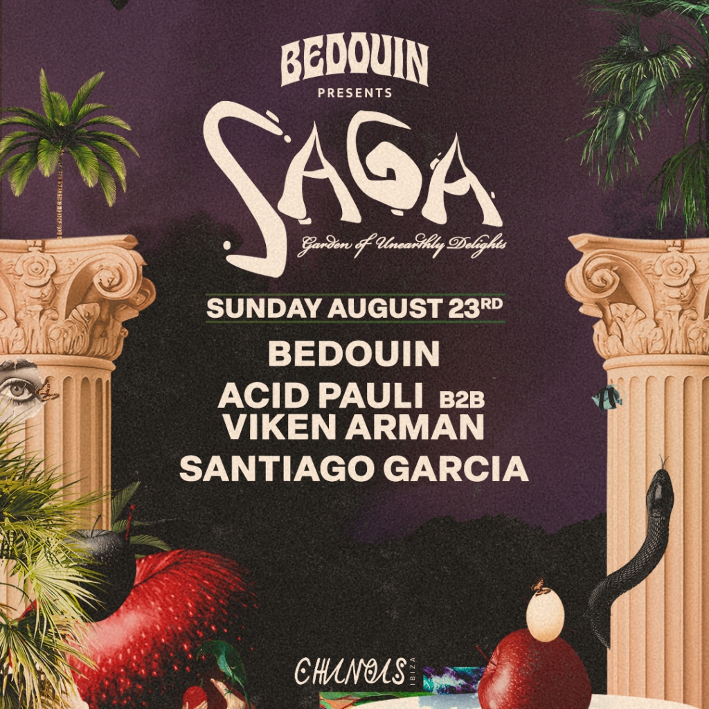 Sundays in Ibiza Sound Like Bedouin presents Saga 1 Sundays in Ibiza Sound Like Bedouin presents Saga