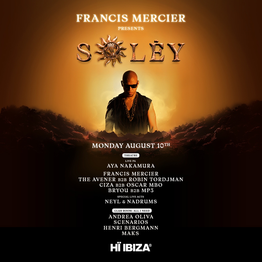 Aya Nakamura Makes Her Ibiza Debut with Francis Mercier