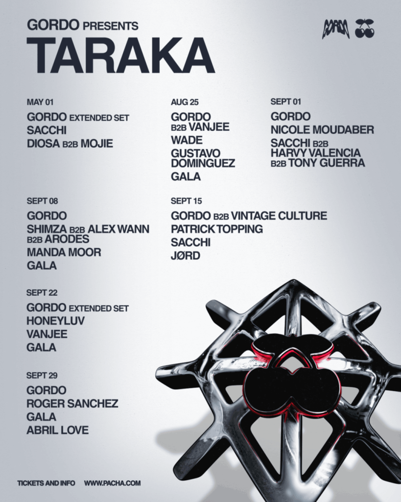 GORDO Announces Major Residency at Pacha Ibiza 1 GORDO Announces Major Residency at Pacha Ibiza