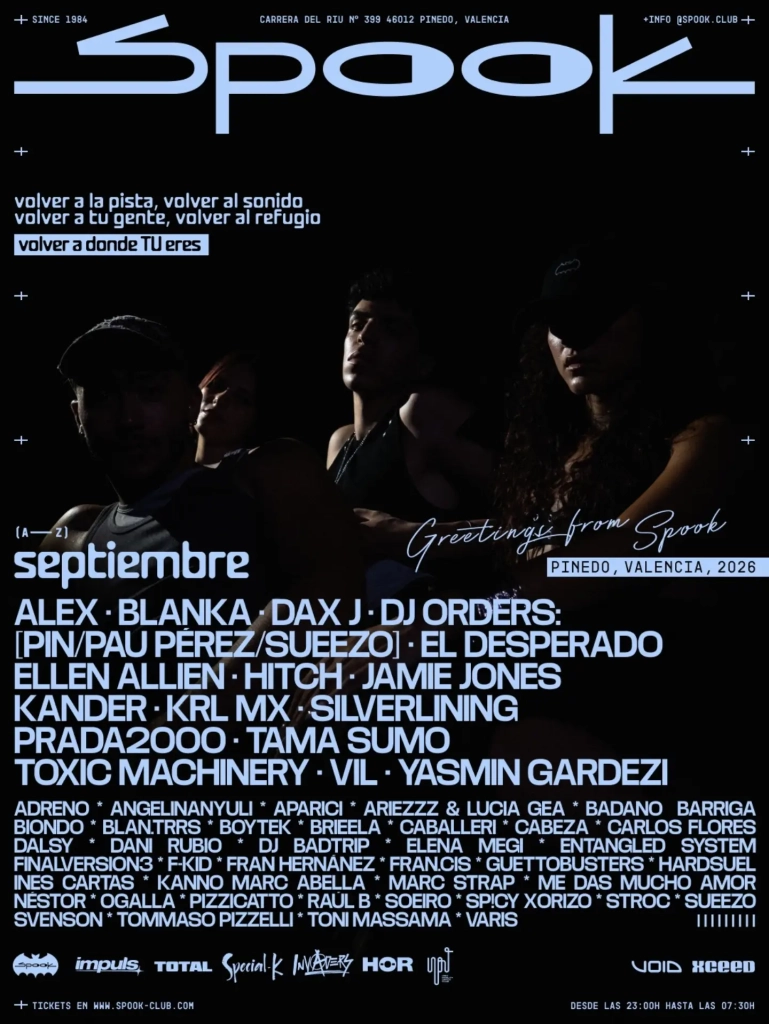 Spook Presents Its September Programme