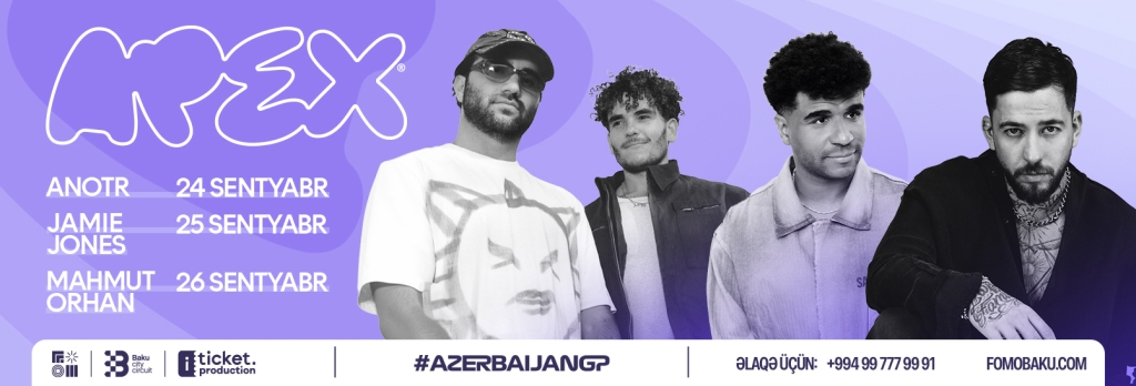 ANOTR, Jamie Jones and Mahmut Orhan to perform on Baku’s waterfront during F1 Weekend at APEX AFTER DARK OPEN AIR 2 ANOTR, Jamie Jones and Mahmut Orhan to perform on Baku’s waterfront during F1 Weekend at APEX AFTER DARK OPEN AIR