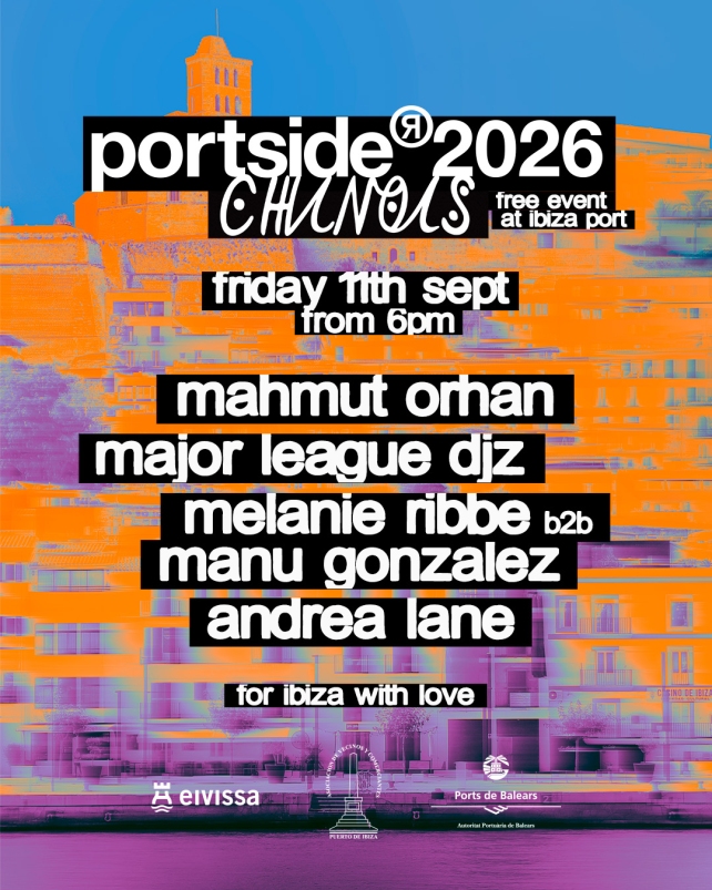 Chinois Ibiza holds a second free ‘PORTSIDE’ party this year ‘For Ibiza, With Love’: on Friday 11th September, 6pm-midnight