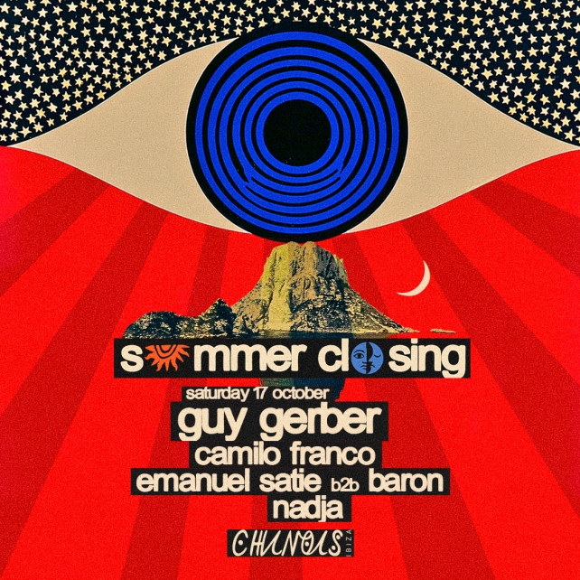 Guy Gerber takes Ibiza from Day to Night, headlining Beachouse & Chinois Summer Closingson Saturday 17th October 